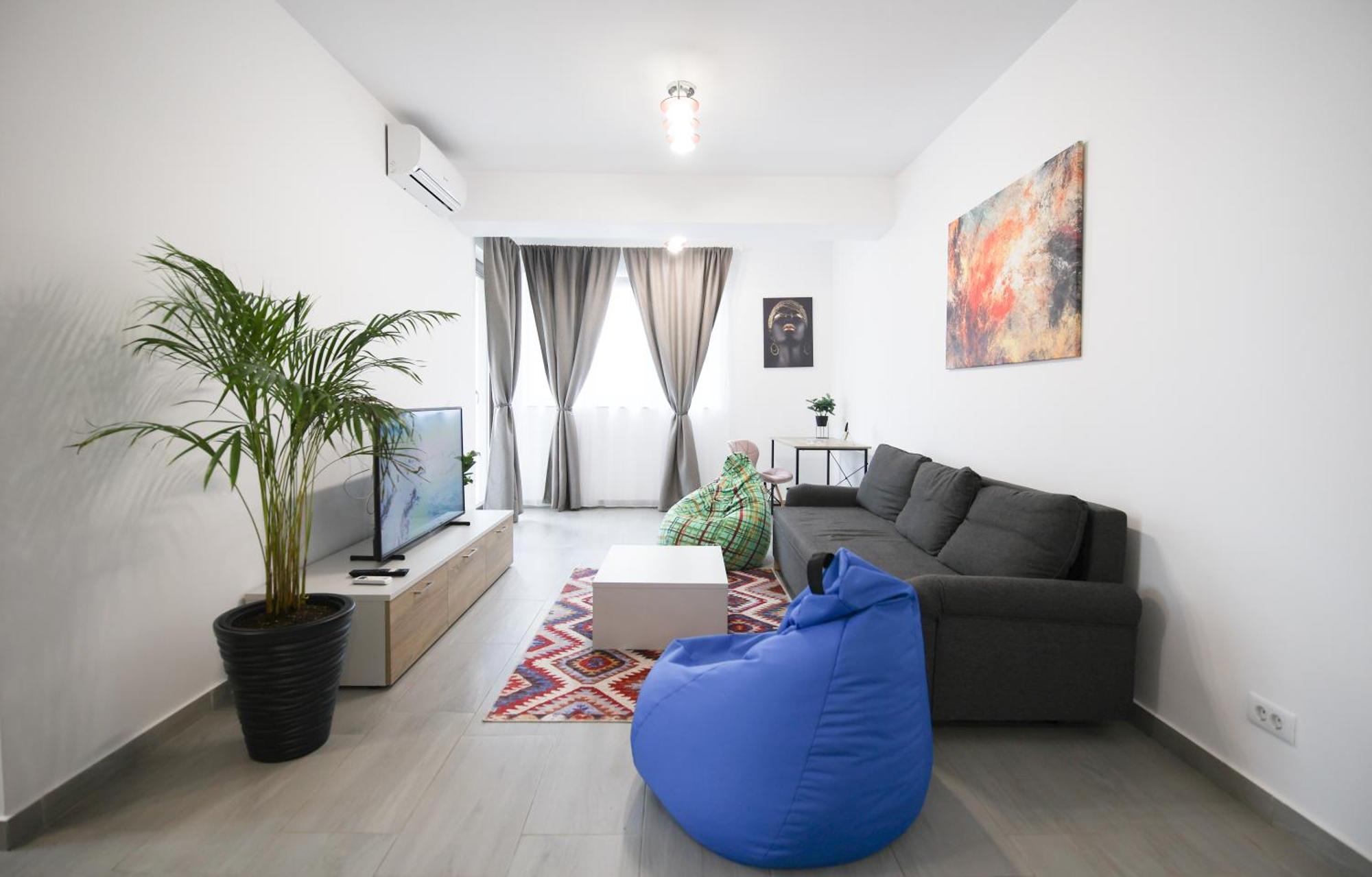 Vitan Central Oasis ---Free Secured Private Parking---Self Check-In-- Boekarest Kamer foto